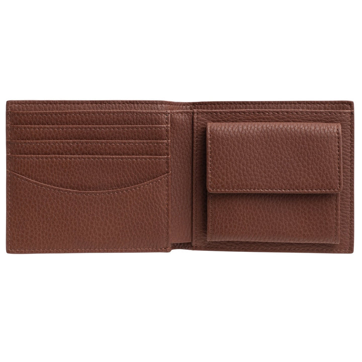 Galway Crystal Fashion Brown Bifold Wallet