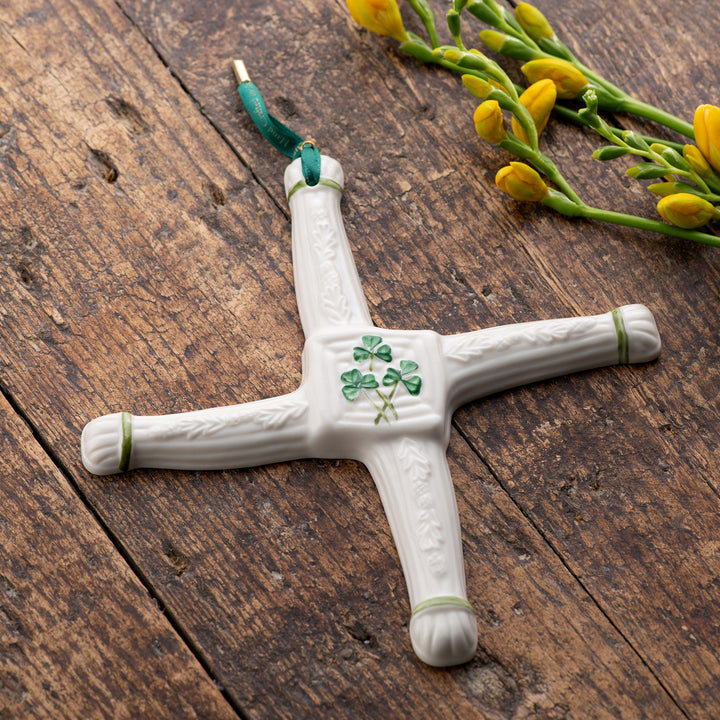 Belleek Classic St Brigid's Day Cross