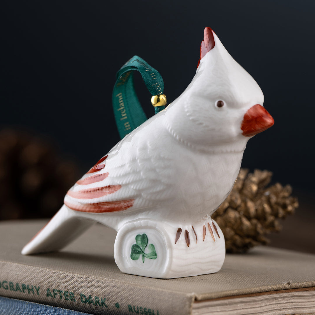 Belleek Classic Cardinal Ornament