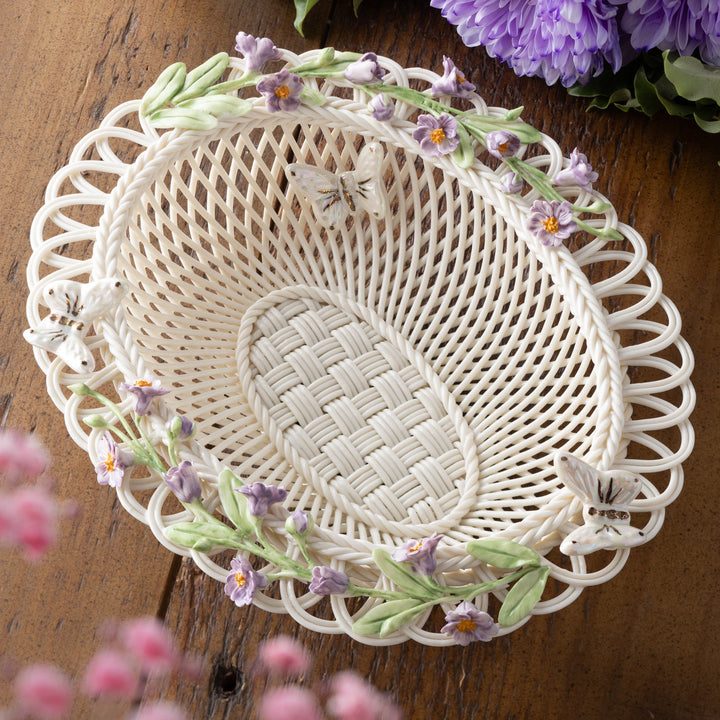 Belleek Classic Annual Basket 2026 - Irish Flax