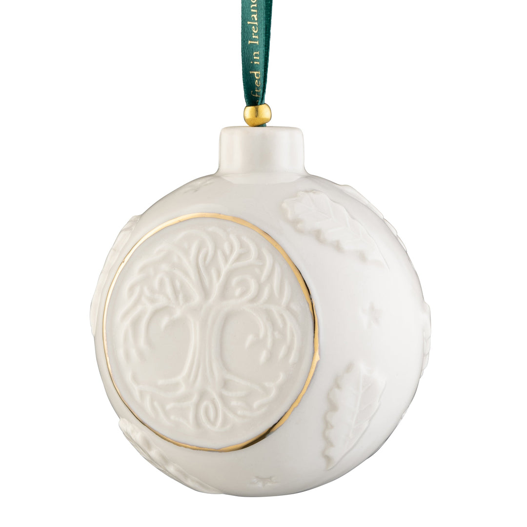 Belleek Classic Tree of Life Bauble
