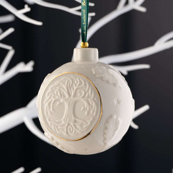 Belleek Classic Tree of Life Bauble