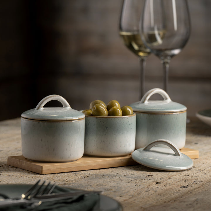 Belleek Living Tivoli Lidded Serving Bowl Set