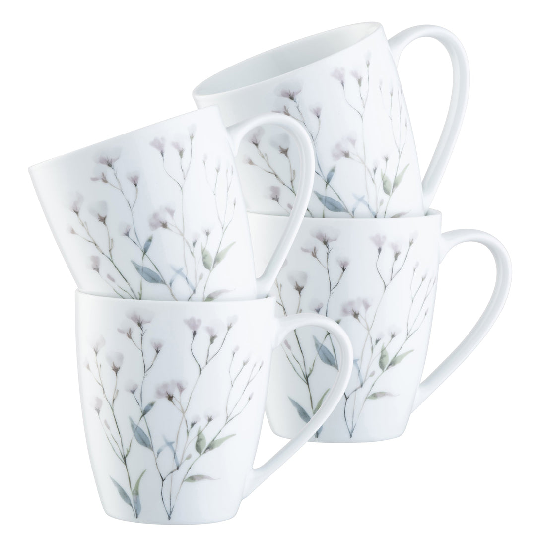 Aynsley Cottom Blossom Set of 4 Mugs