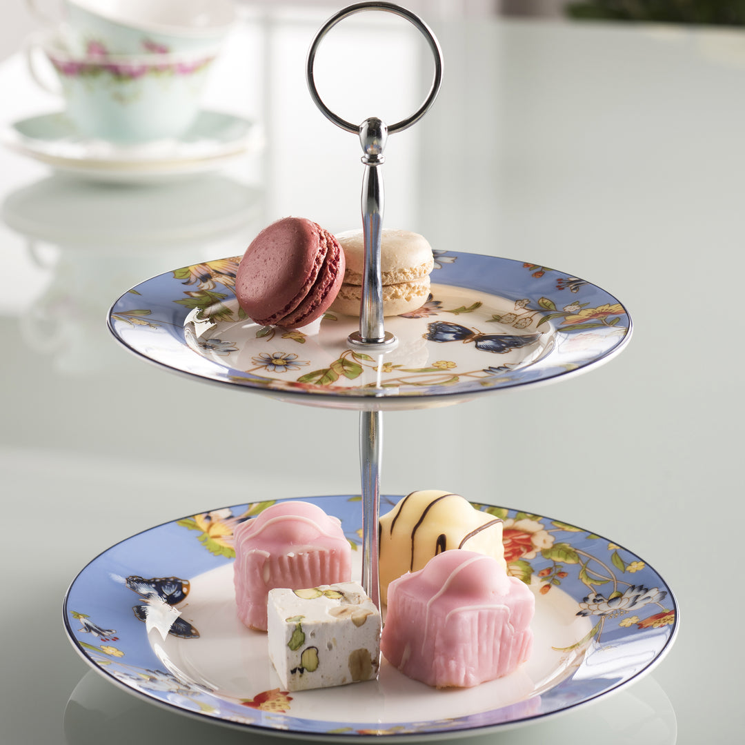 Aynsley Cottage Garden Afternoon Tea and Cake Bundle