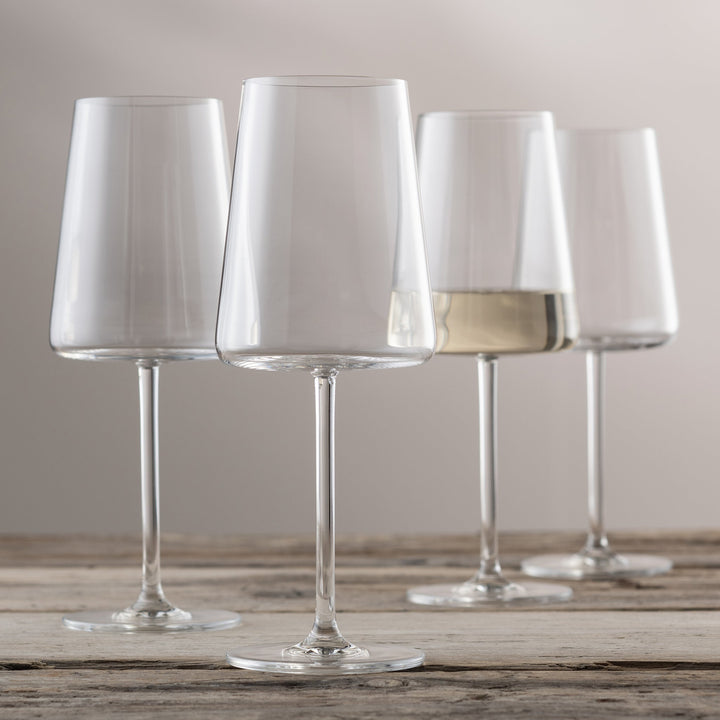 Galway Crystal Alto White Wine Set of 4