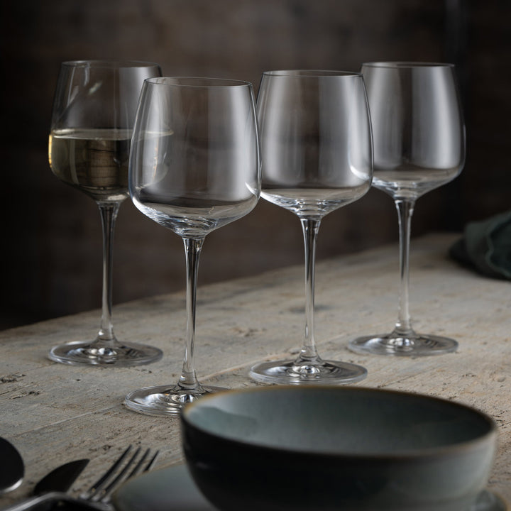 Galway Crystal Tivoli White Wine Set of 4