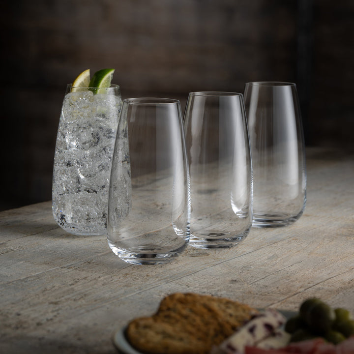 Galway Crystal Tivoli Hi-Ball Set of 4