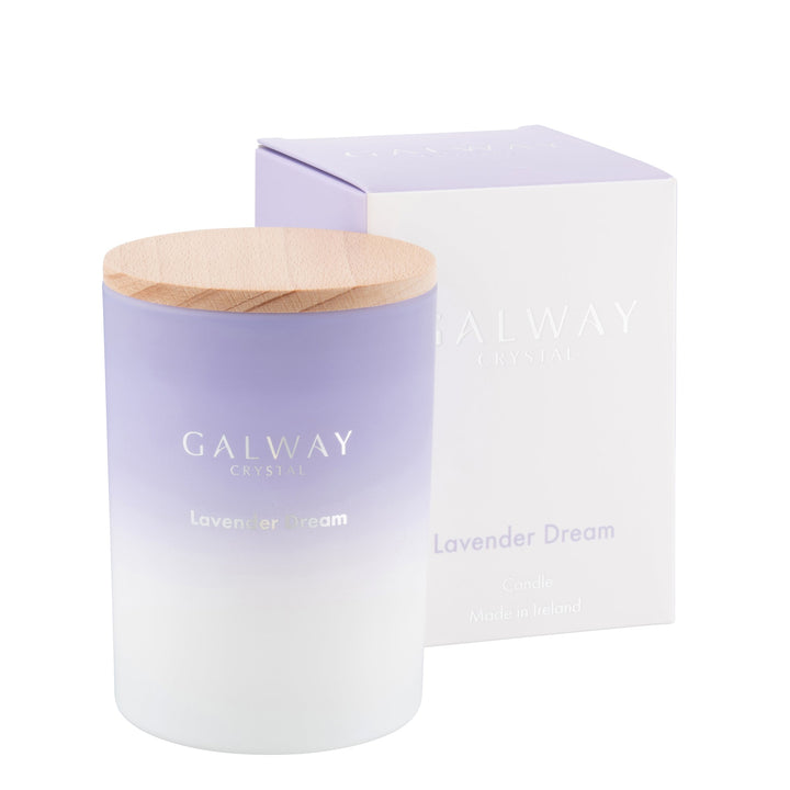 Galway Crystal Lavender Dream Candle