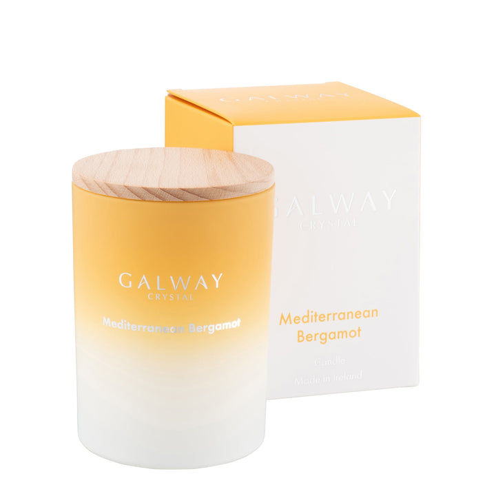 Galway Crystal Mediterranean Bergamot Candle