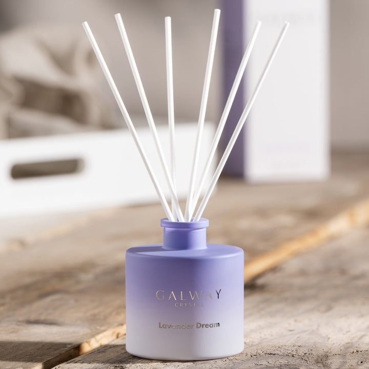 Galway Crystal Lavender Dream Candle