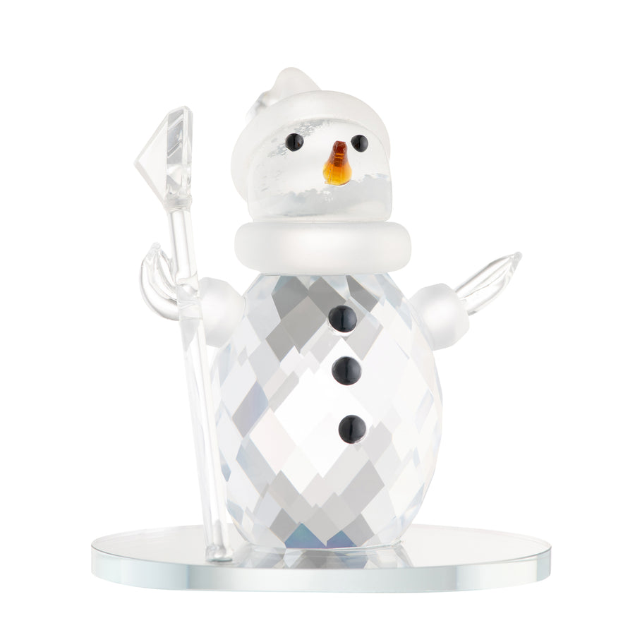 Galway Living Snowman on Ice Figurine 