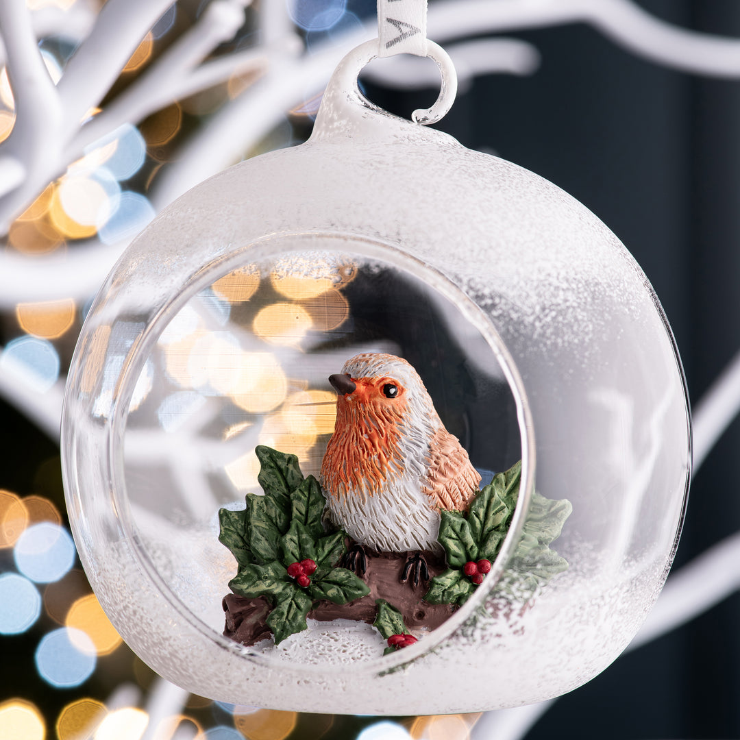 Galway Living Robin Hanging Bauble