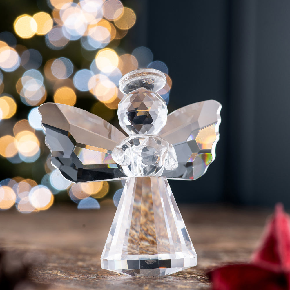 Galway Living Angel Crystal Figurine