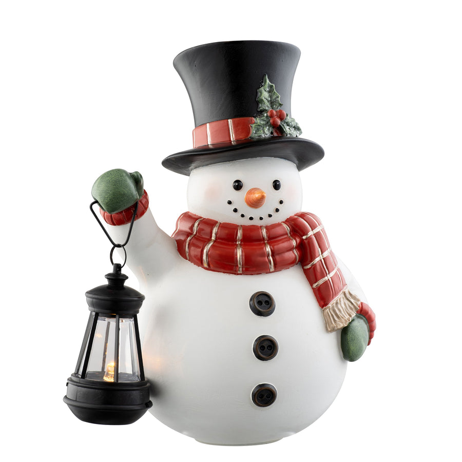 Aynsley LED Snowman & Lantern