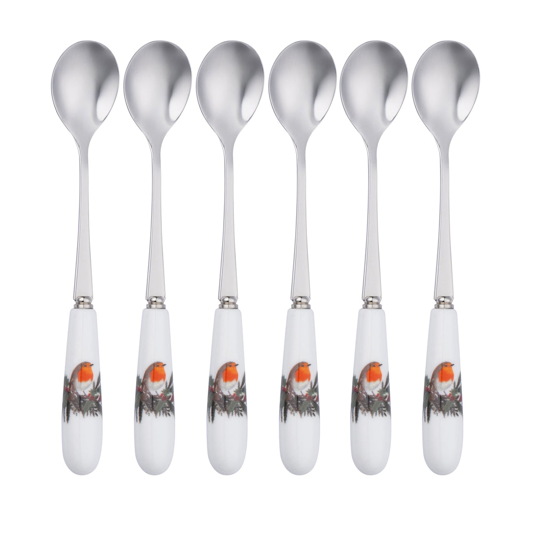 Aynsley Robin Teaspoons Set of 6