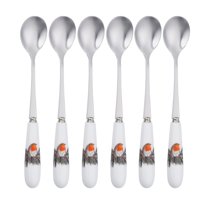 Aynsley Robin Teaspoons Set of 6
