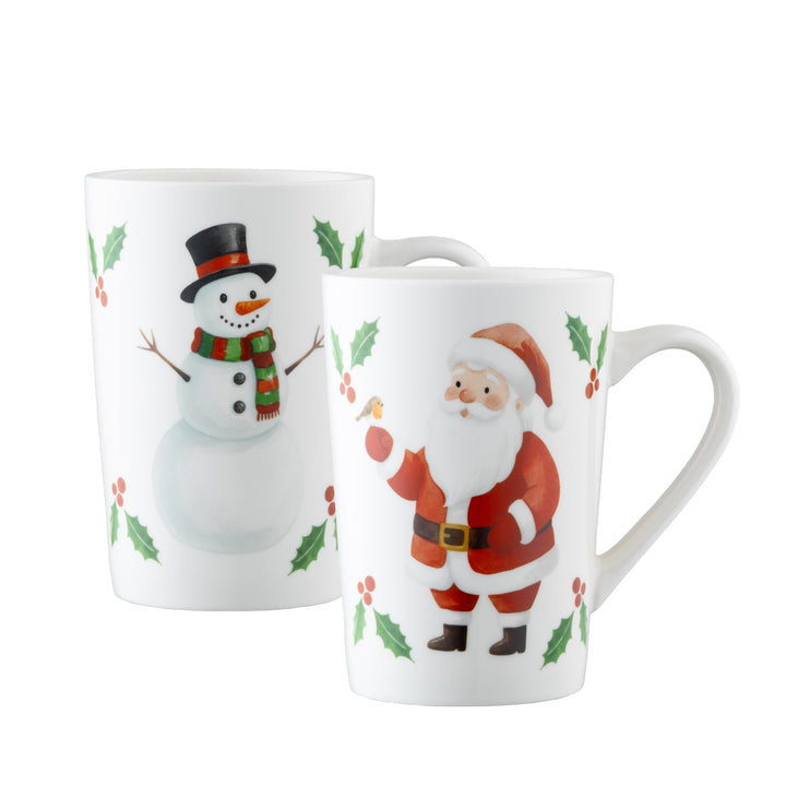 Aynsley Characters Latte Mugs Pair