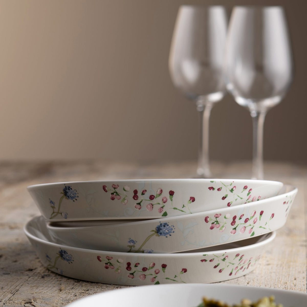 Aynsley Camille Pale Jade Pasta Bowls Set of 4