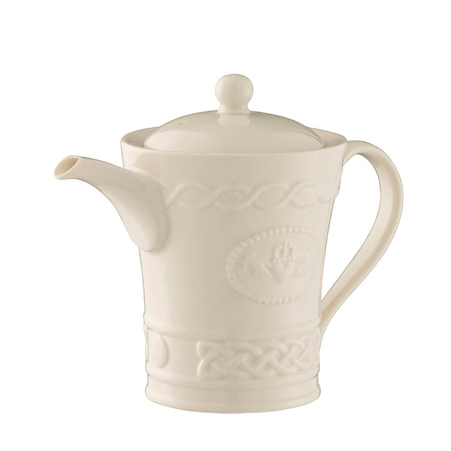 Belleek-Classic-Claddagh-Beverage-Pot