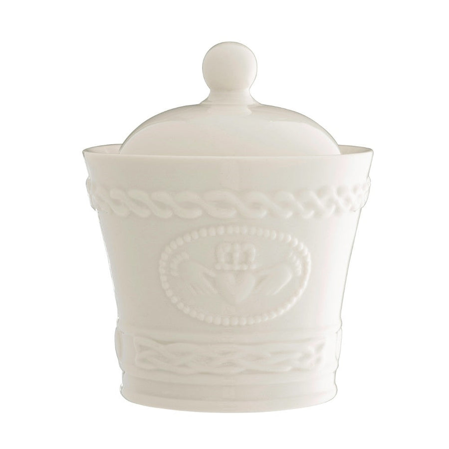 Belleek-Classic-Claddagh-Sugar-Bowl