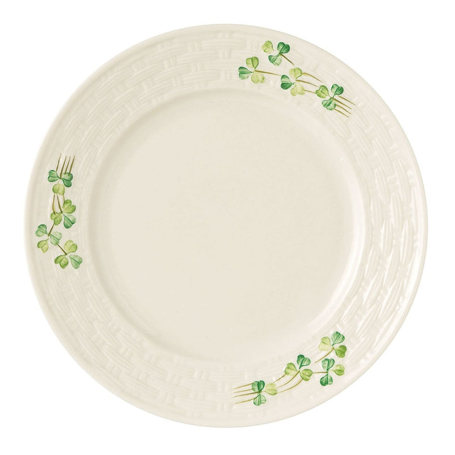 Belleek Classic Shamrock Salad Plate