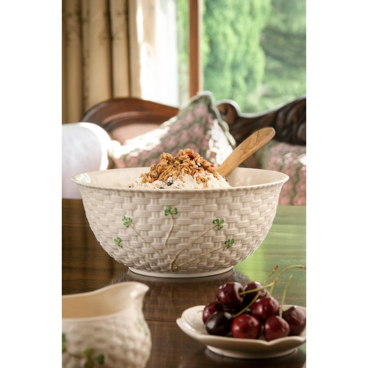 Belleek Classic Shamrock Mixing Bowl