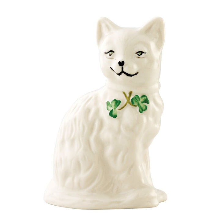 Belleek-Classic-Quizzical-Cat