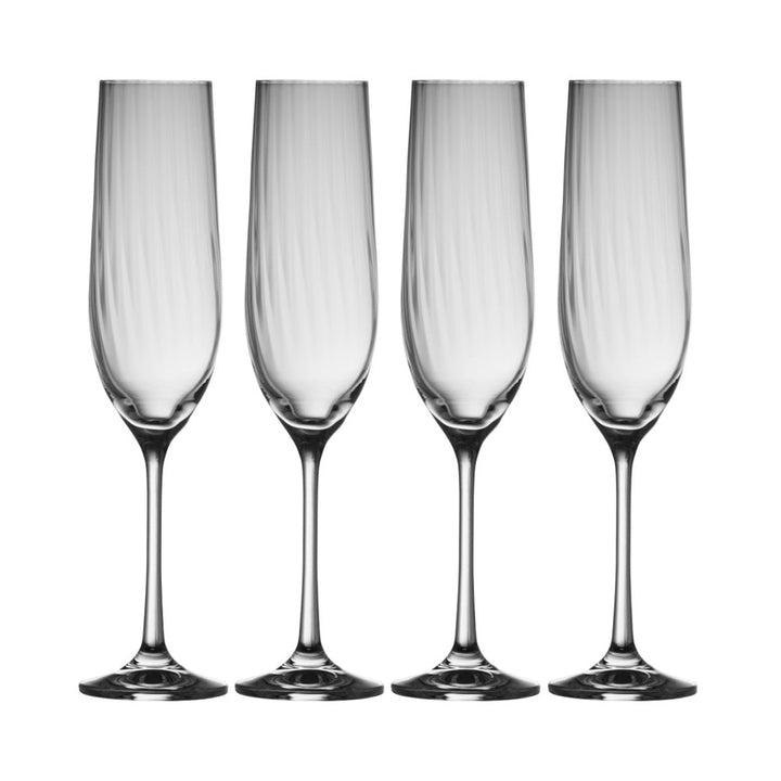 Galway Crystal Erne Champagne Flute Set