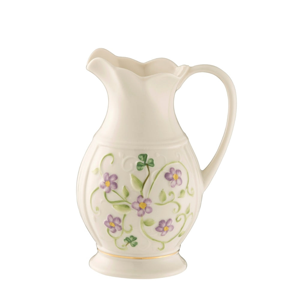 Belleek-Classic-Irish-Flax-Pitcher