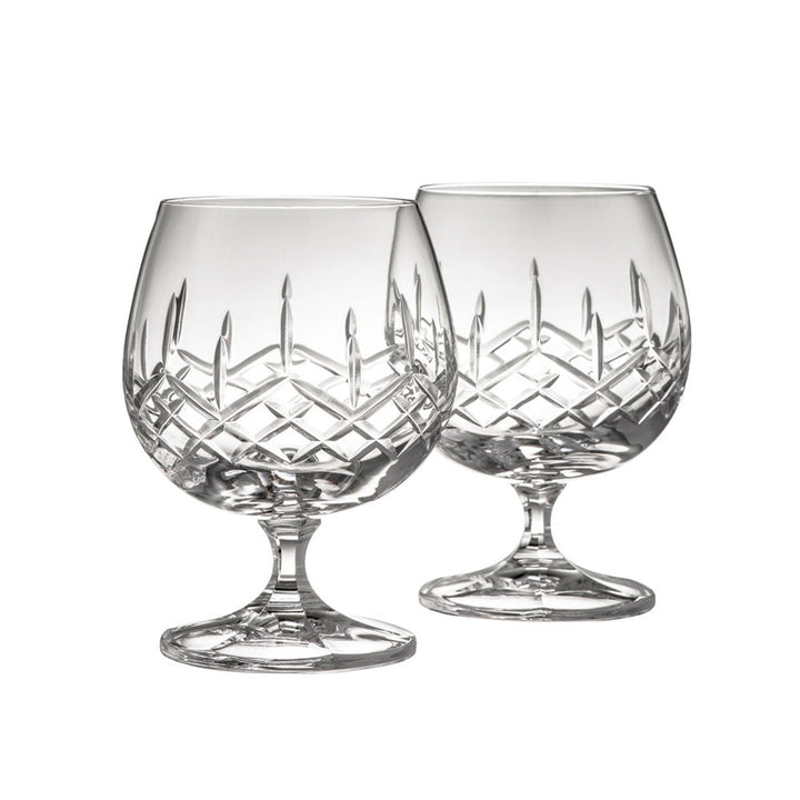 Galway Crystal Longford Brandy Pair