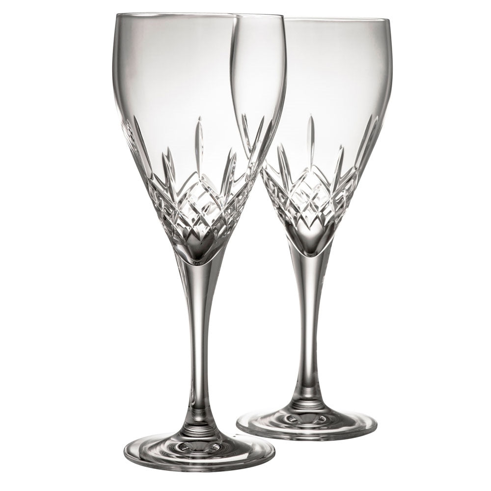 Galway Crystal Longford Red Wine Pair