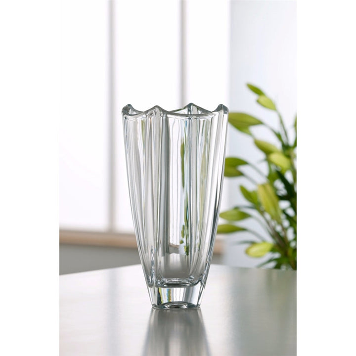 Galway-Crystal-Dune-10"-Square-Vase