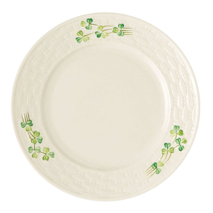 Belleek Classic Personalised Belleek Classic Shamrock Salad Plate