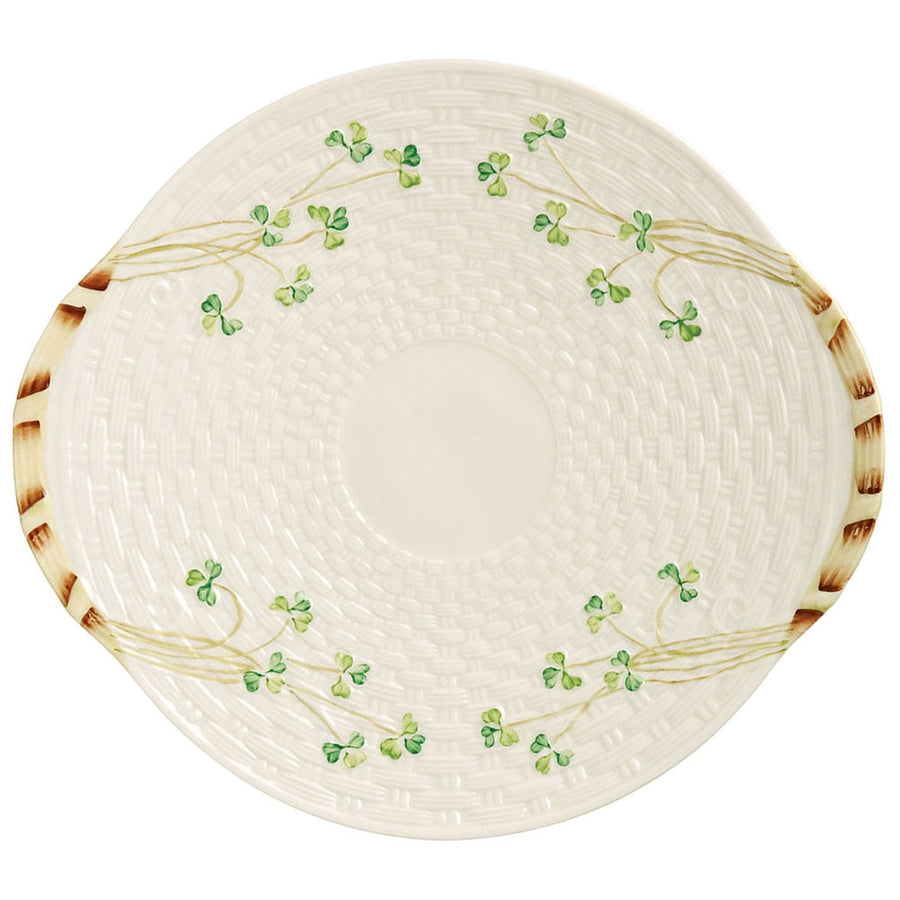 Belleek-Classic-Personalised-Shamrock-Bread-Plate