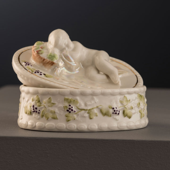 Belleek-Classic-Masterpiece---Cherub-Box