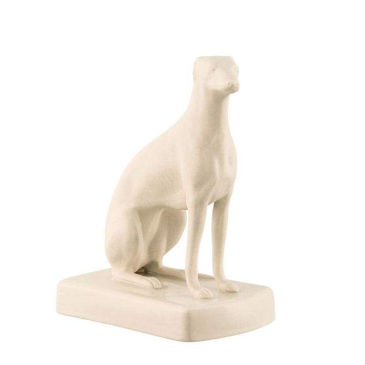 Belleek-Classic-Masterpiece-Collection---Female-Greyhound-Sitting