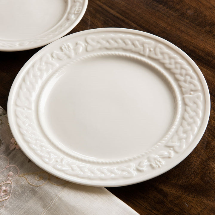 Belleek Classic Claddagh Accent Plate