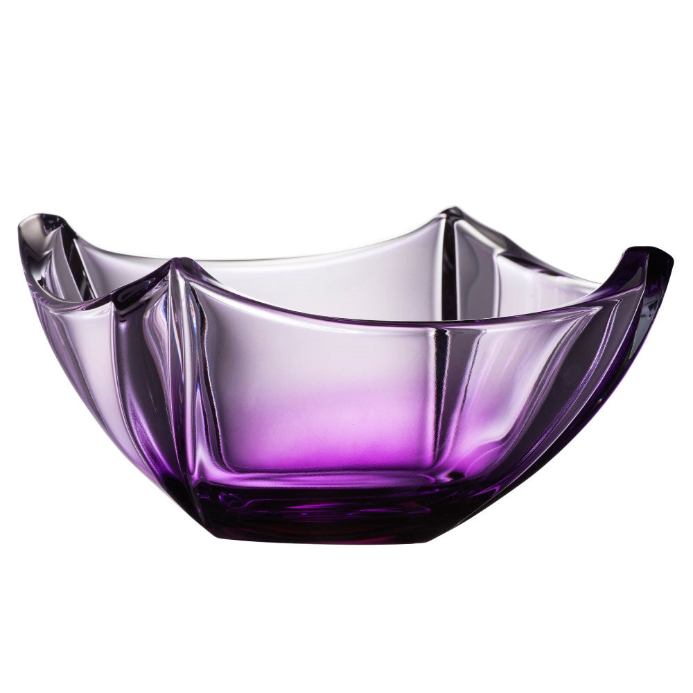 Galway Crystal Amethyst Dune 10" Bowl