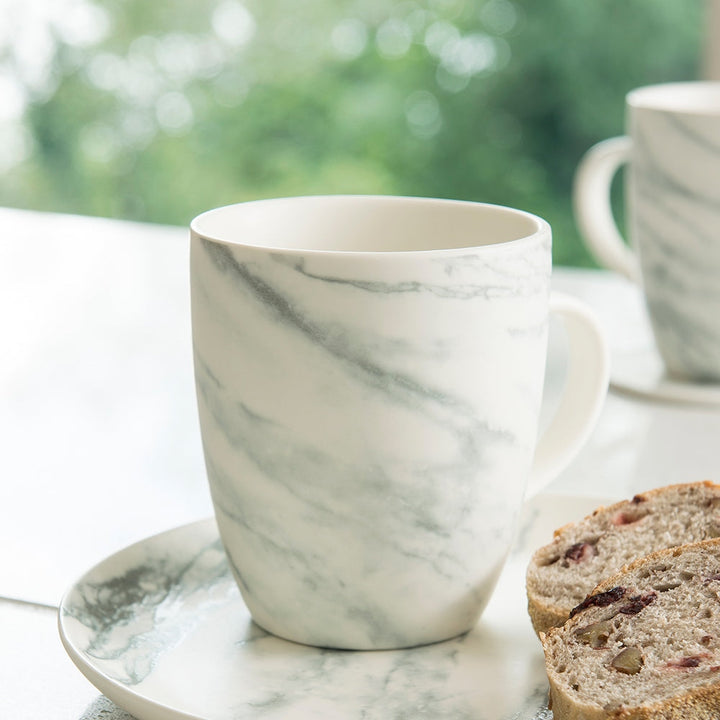 Belleek Living Marble Set of Four Mugs