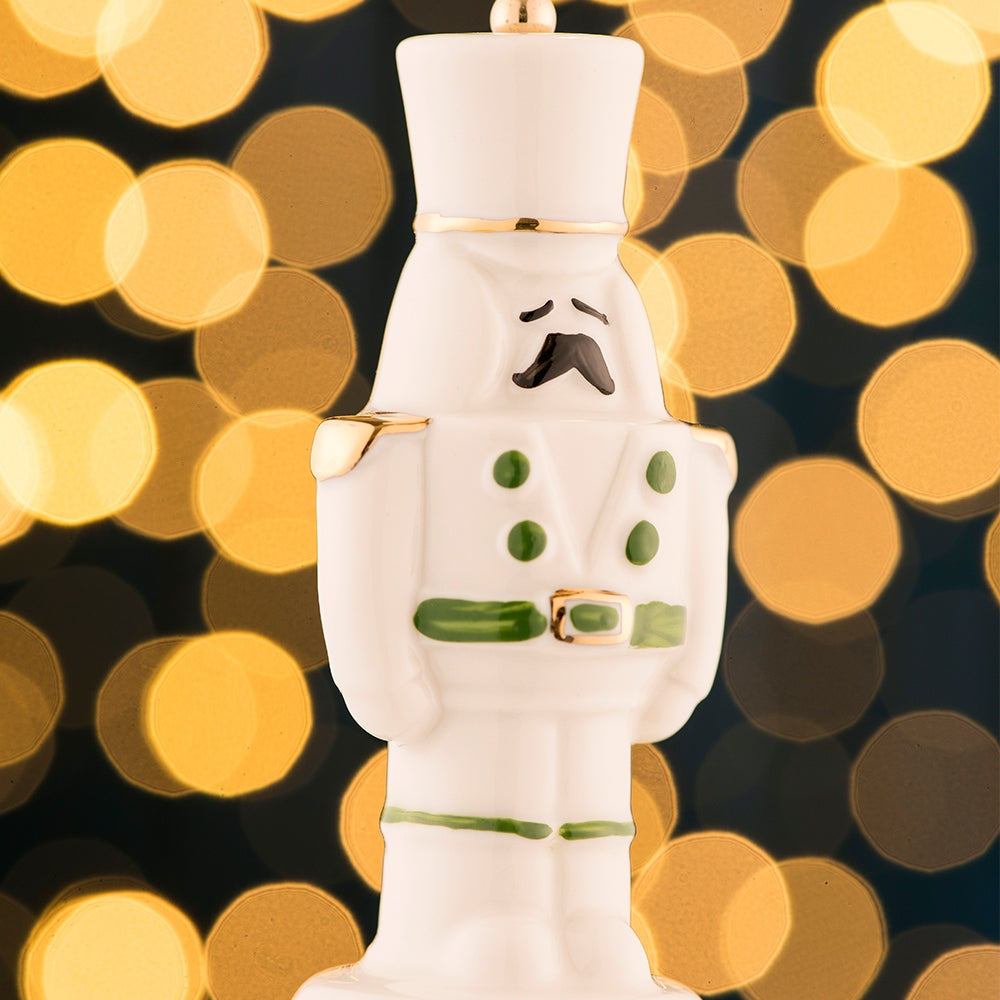 Belleek Classic Nutcracker Ornament