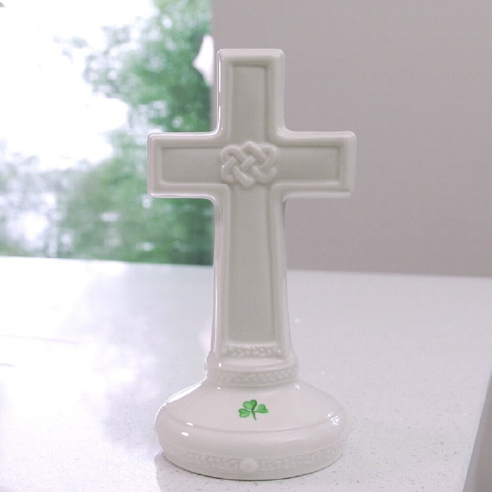 Belleek Classic Love Knot Cross Edition Piece 2020