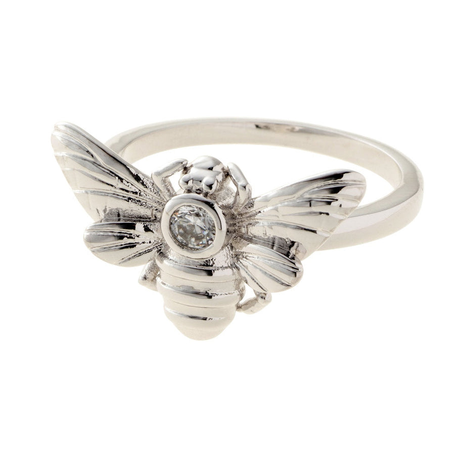 Belleek Living Jewellery Honey Bee Ring