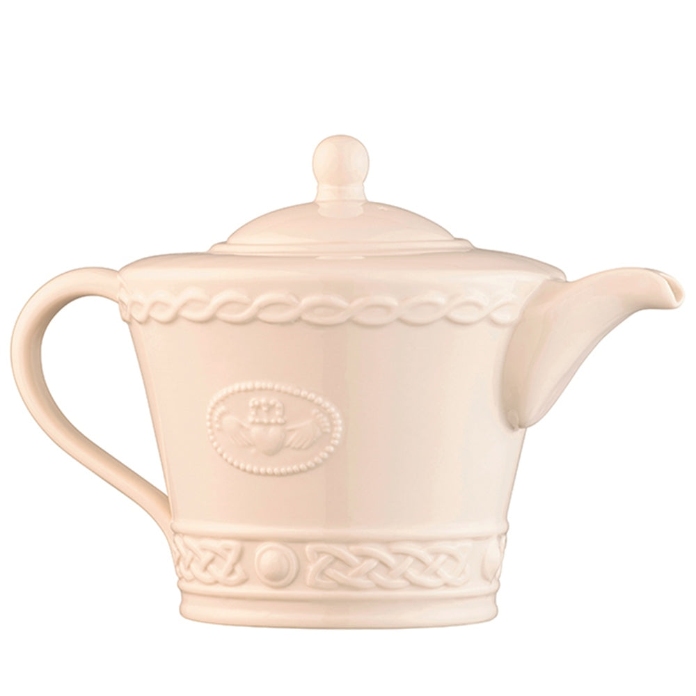 Belleek-Classic-Claddagh-Large-Beverage-Pot