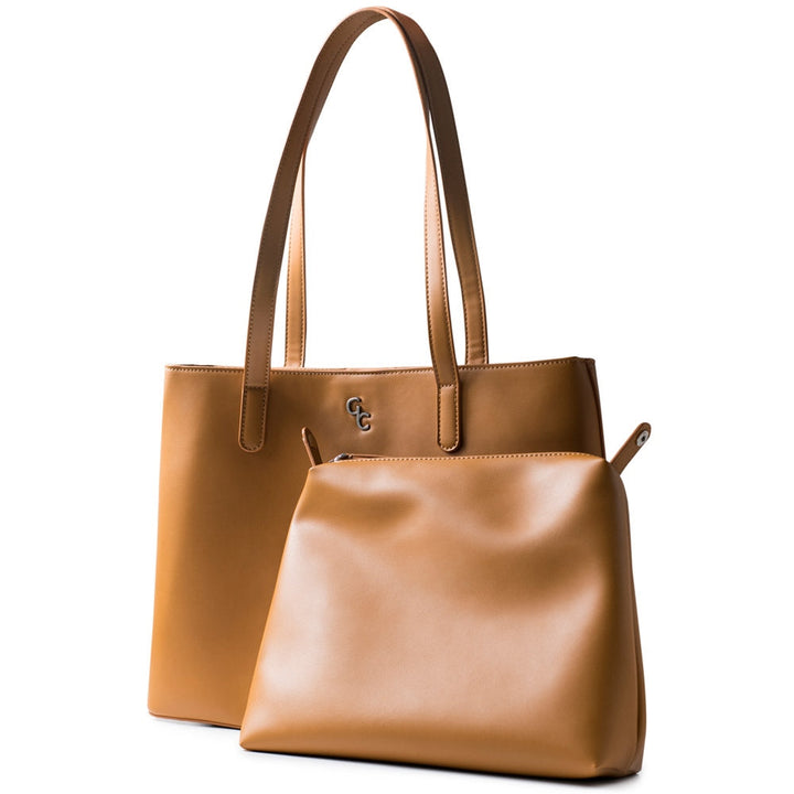 Galway Crystal Fashion Large Tote Bag - Tan