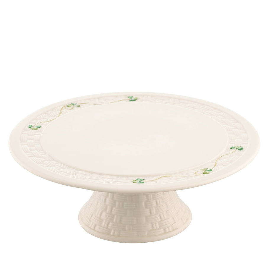 Belleek-Classic-Shamrock-Cake-Stand