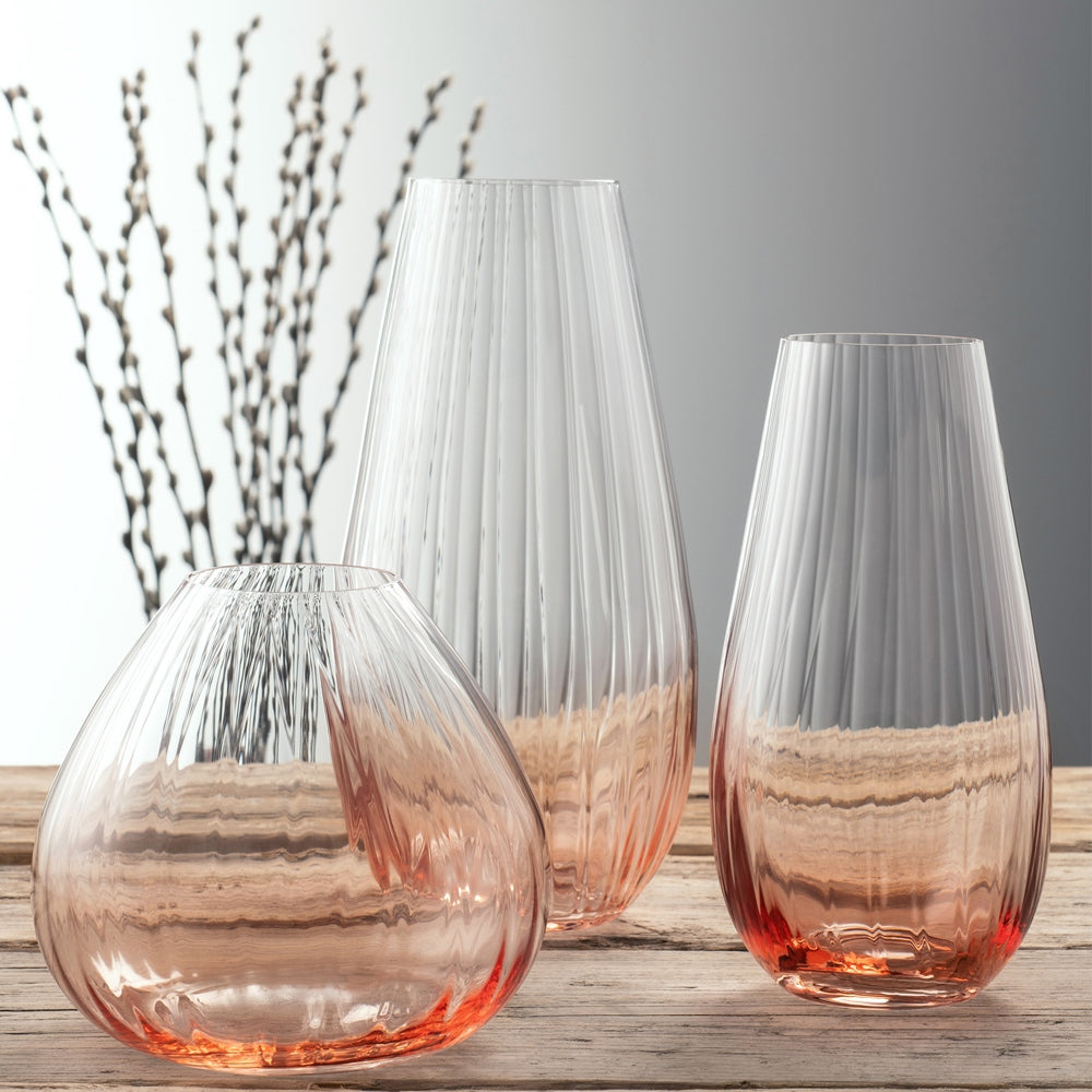 Galway-Crystal-Erne-9.5"-Vase-Blush