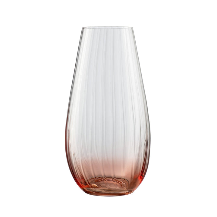 Galway-Crystal-Erne-9.5"-Vase-Blush