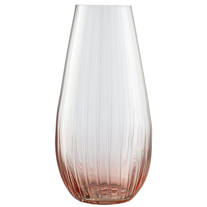 Galway-Crystal-Erne-12"-Vase-Blush