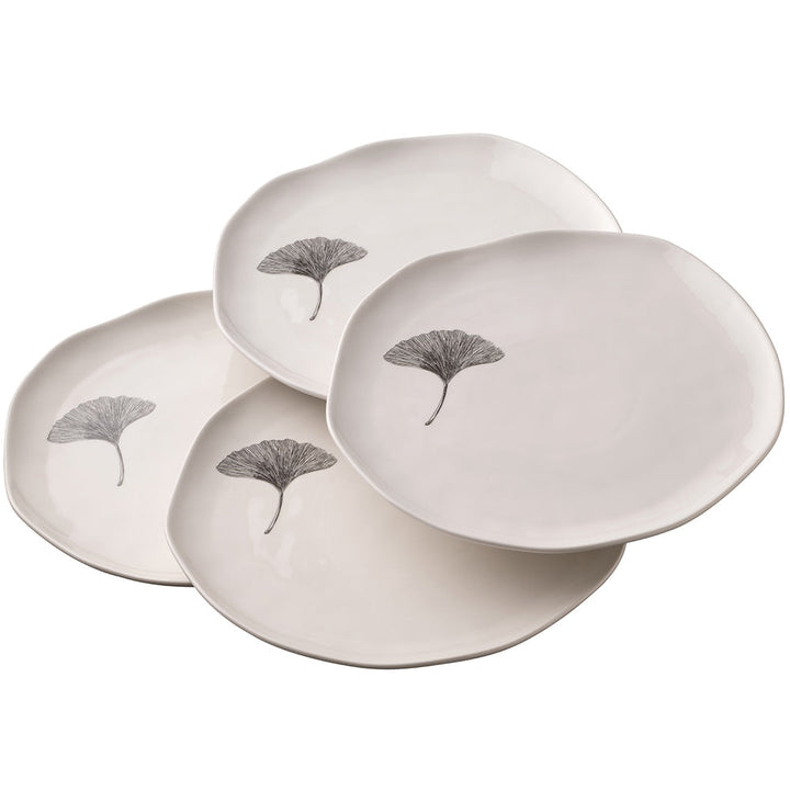 Belleek Living Ginkgo Dinner Plate - Set of 4